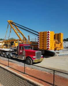 Construction service vehicles