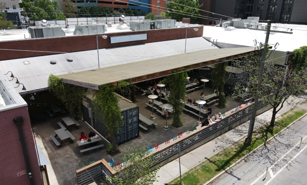 Morgan Street Food Hall General Contractor Project in Raleigh NC