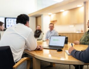 People in meeting room